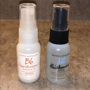 Bumble and Bumble Sample Hair Products